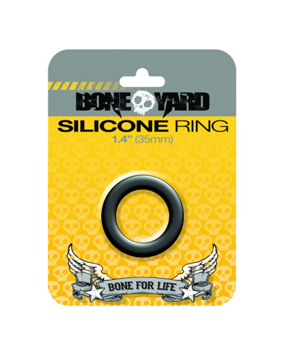Boneyard Silicone Ring 35mm Black