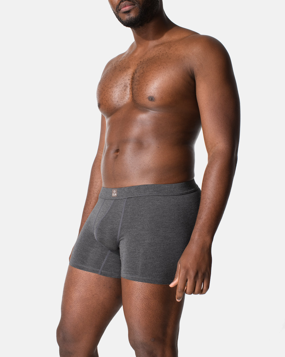 At Home Longline Trunk - Charcoal Marle