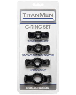 C*ck Ring Set Black