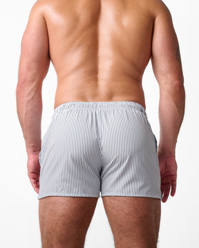 Titan Swim Short - Sage Stripe