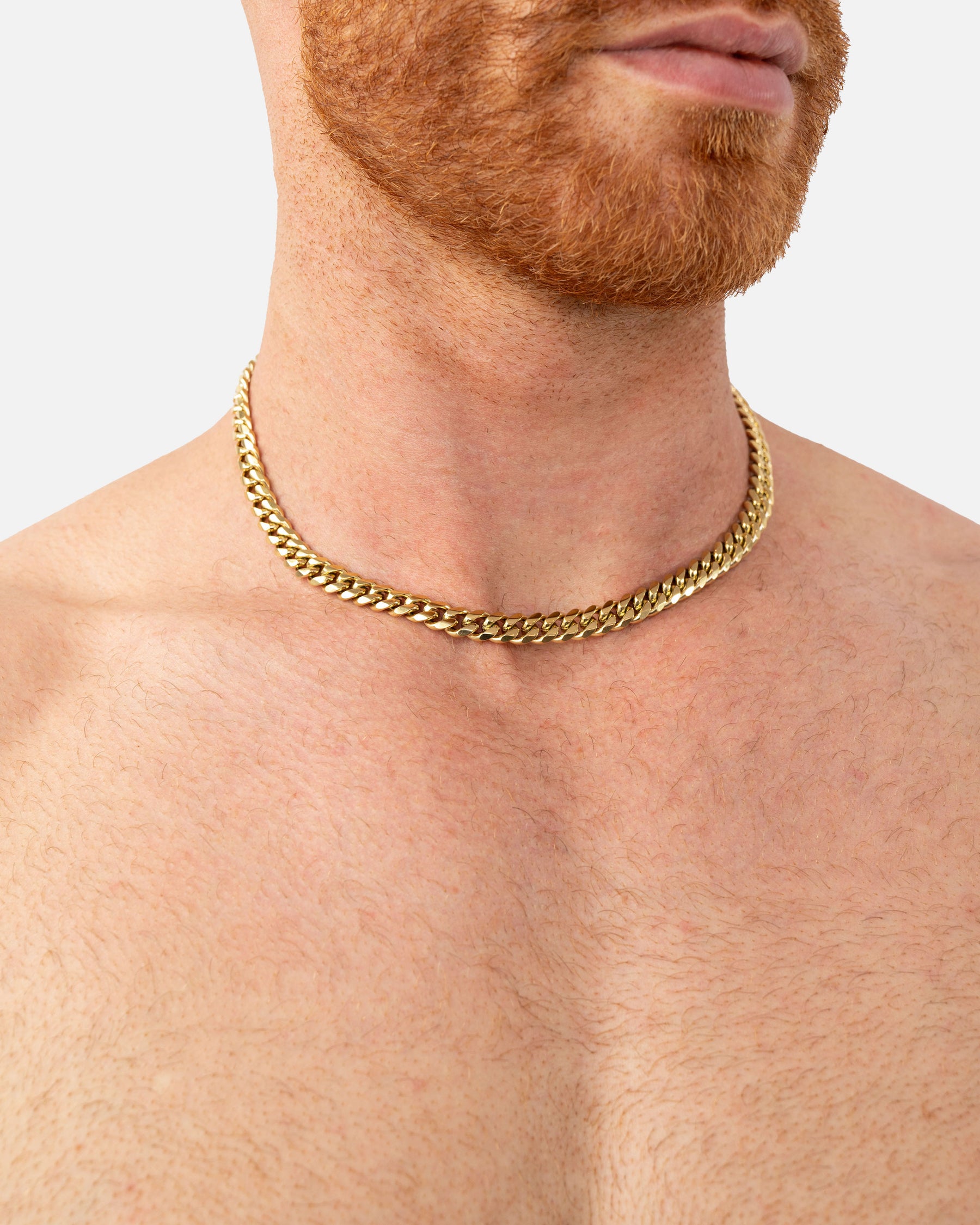 8mm Cuban Chain Necklace