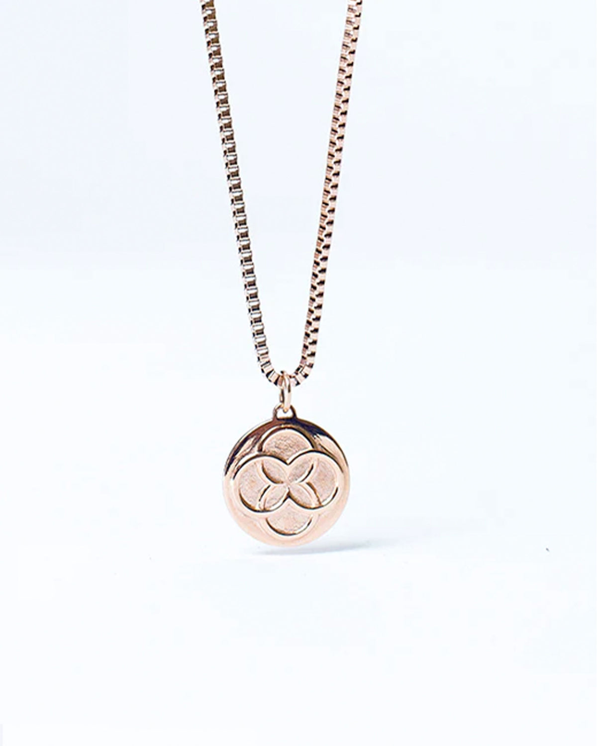 Regalia Pendant Necklace - Rose Gold