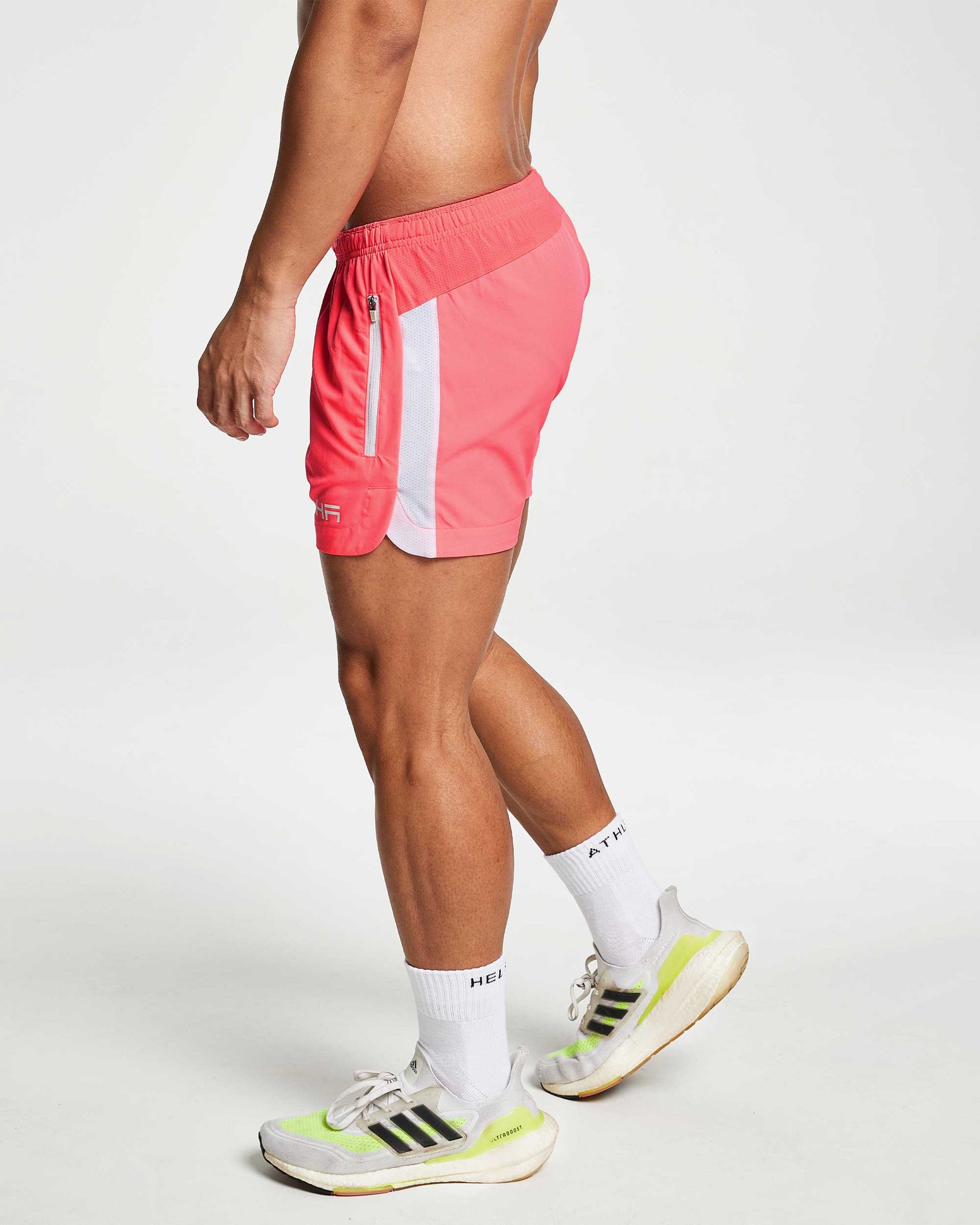Sport Training 4.5" Shorts - Neon Coral