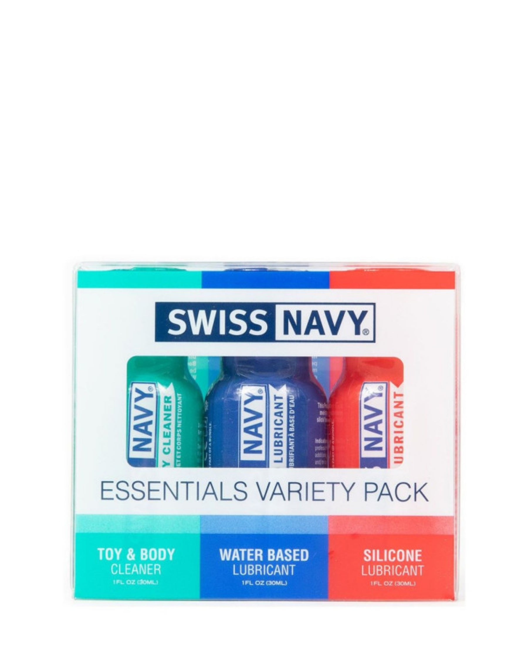 Swiss Navy Essentials 30ml Lubricant Travel Kit