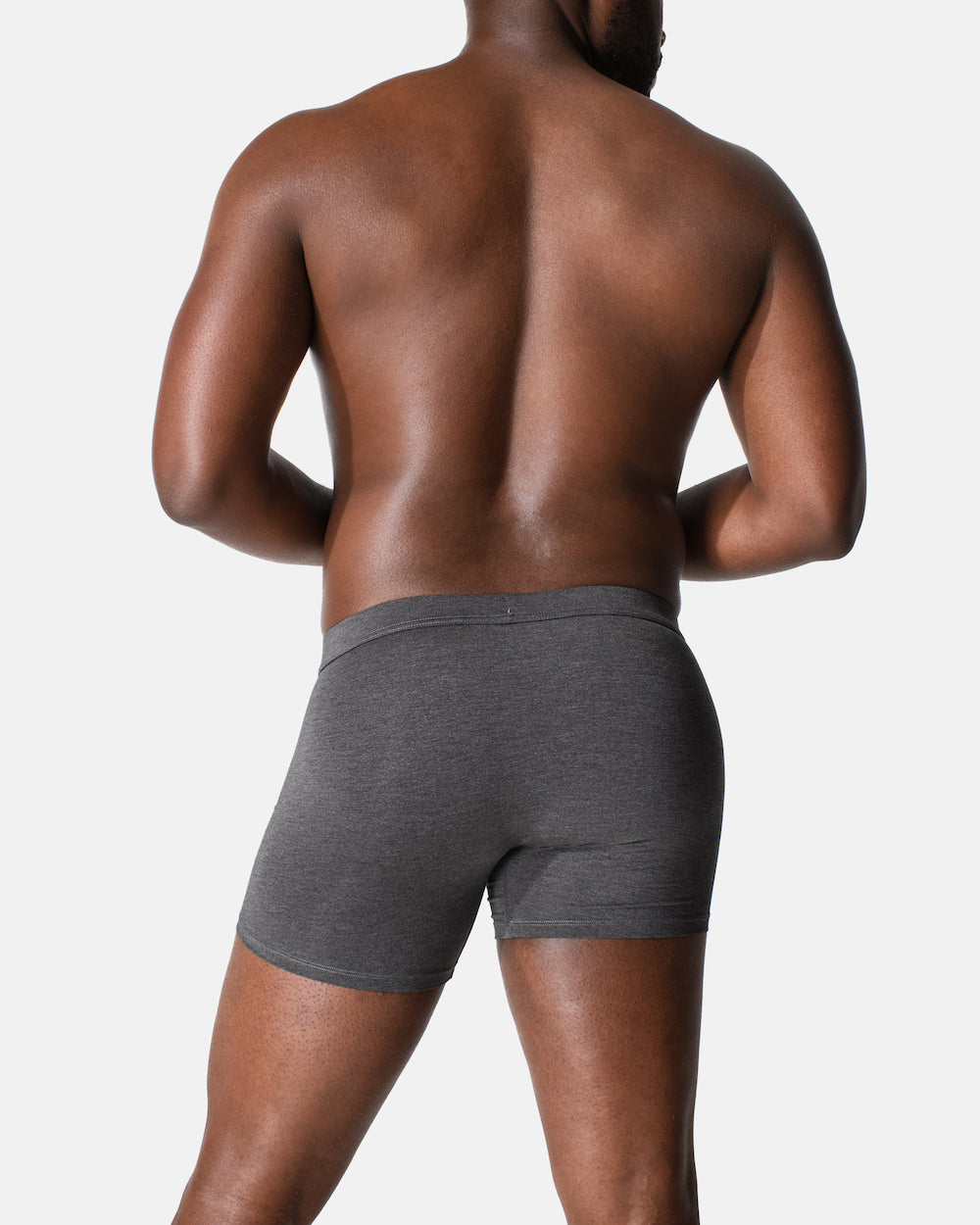 At Home Longline Trunk - Charcoal Marle