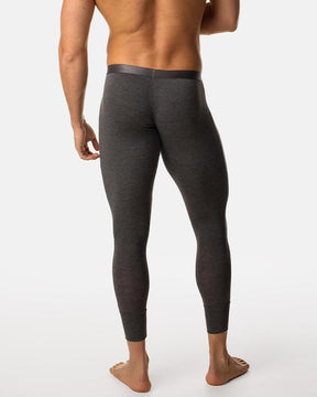 Long Johns - Charcoal Marle